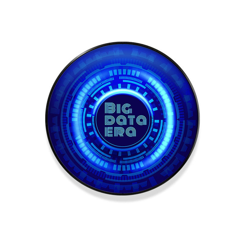 Bar Symphony Technology Decorative Painting Creative Future Wind KTV Box LED Luminous Hanging Painting E-sports Museum Light Painting