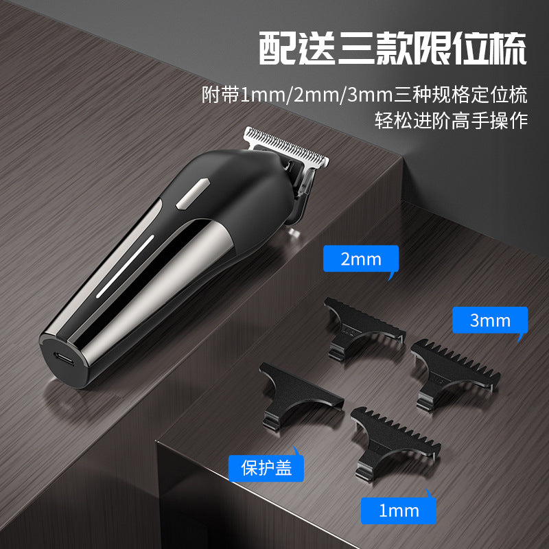 oil head electric hair clipper shaving type-c fast charging for home hair salon self-care shaving hair clipper