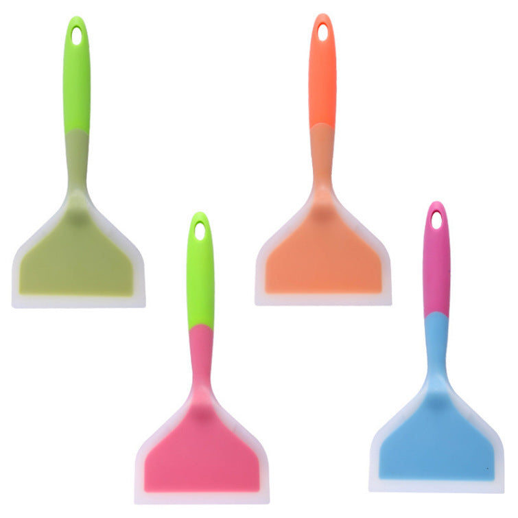 Manufacturer wholesale silicone spatula non-stick pan special spatula tamagoyaki silicone cooking spatula thick egg spatula frying pan spatula
