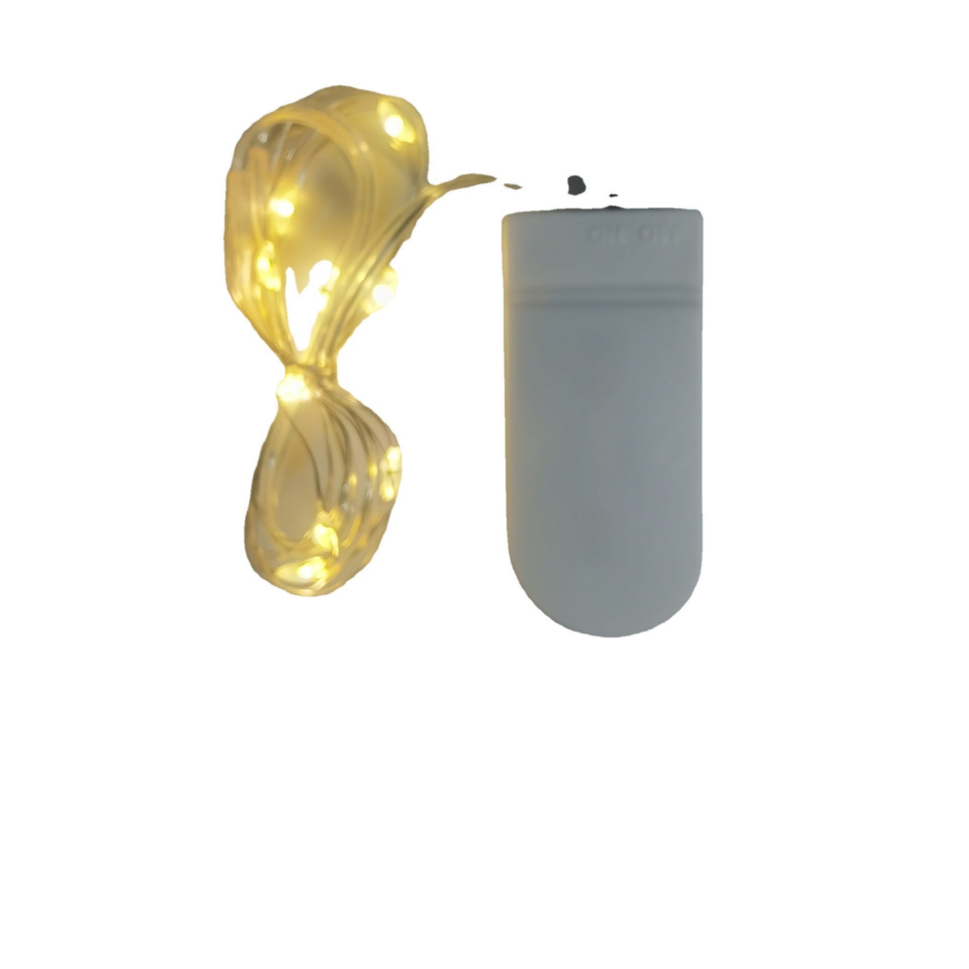 LED button light string battery box copper wire light string colorful light string gift box string light decorative light wholesale ambient light