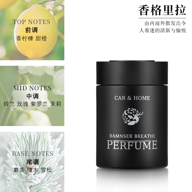 Black samurai solid car air freshener - premium car fragrance for men - wholesale