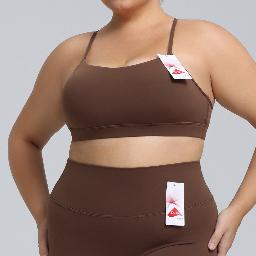 Amazon's new plus size yoga clothes for women lycra classy sense tight sportswear suit lulu same style fitness clothes