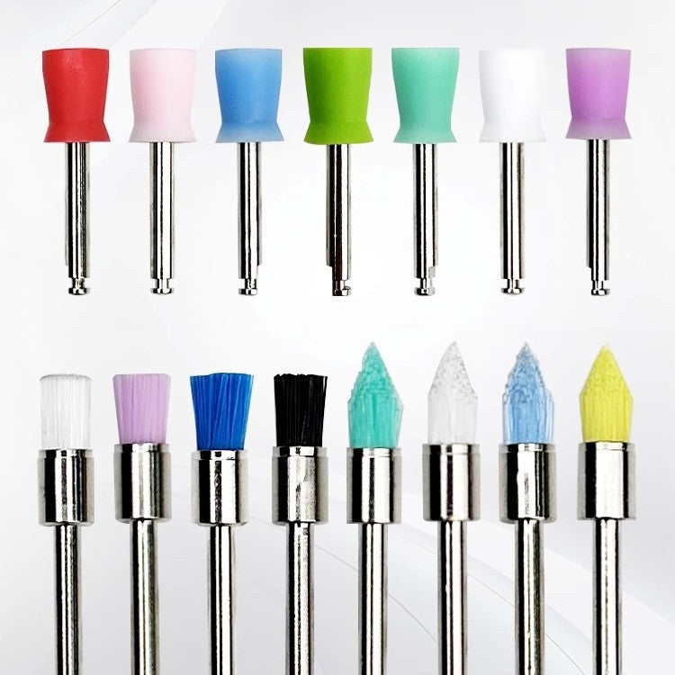 Dental polishing cups 100 per box, tooth polishing cups, low-speed mobile phone polishing cups, white polishing cups