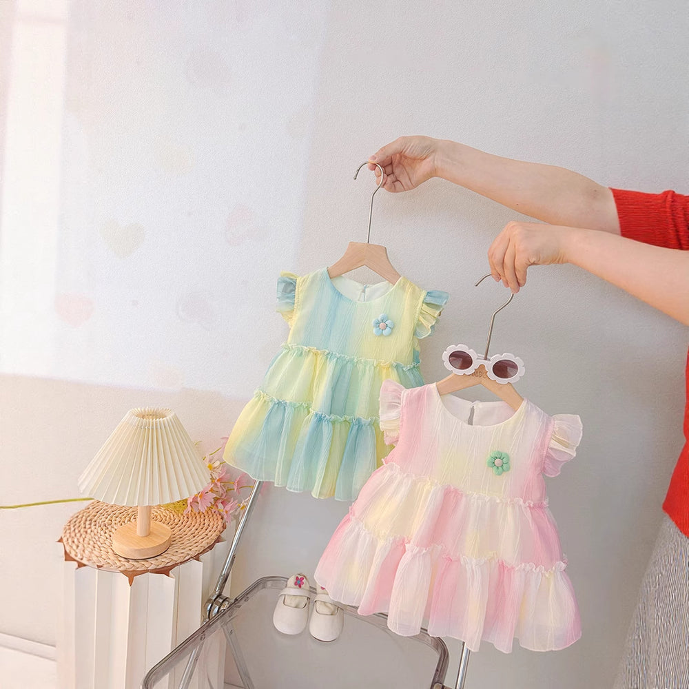 summer new korean style girls' princess dress - cute and stylish baby girl dress - toddler clothing dress