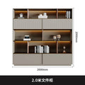 Retro file cabinet, office wall-mounted storage cabinet, storage cabinet, luxury boss background cabinet, bookcase floor