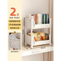 Mobile cart for home snacks, multi-tier storage shelf, living room bookshelf, mobile kitchen fruit and vegetable cart