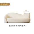Beauty shop special-shaped sofa clothing store beauty salon cream style coffee table combination wedding photo studio l-shaped combination