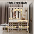 new shoe cabinet & entryway organizer: high-capacity, multi-tier, extra-large storage for entryways, hallways, and wall-mounted installation