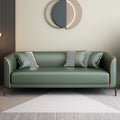 Sofa small apartment rental house living room casual modern apartment durable cat scratch leather sofa double three-person small sofa