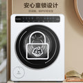 [installation included] royalstar 2kg mini drum washing machine dd direct drive variable frequency high temperature cooking and washing safety child lock
