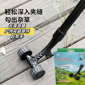 Crevice weeder weeding hook no bending garden tool roller weeder hook grass machine garden tool weeding