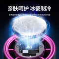 New arrival handheld ice compress small fan usb rechargeable high speed mini fan desktop mobile phone holder cooling small fan