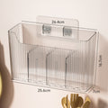 Garbage bag storage handy gadget large capacity kitchen cabinet door wall-mounted garbage bag storage rack plastic bag extraction box
