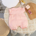 Baby rompers: lightweight summer styles for baby girls - perfect for full month, 100-day celebration, and princess outfits. adorable summer clothes for lounging, crawling, and outdoor adventures