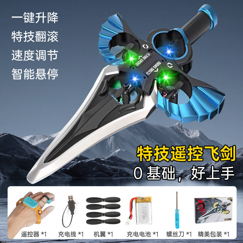 [customized] flying sword remote control flying sword aircraft toy flying sword drone model gift aircraft model