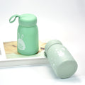 Customizable cute bunny water bottle - perfect for promotional gifts, includes box, logo printing, ideal for grand openings and events - cartoon glass cup