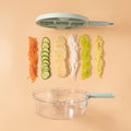 Multifunctional stainless steel manual vegetable slicer, dicer, and shredder - potato grater, kitchen gadget - dropshipping available