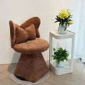 Casual dressing stool beauty salon manicure chair modern makeup stool bedroom butterfly chair back chair dining table chair metal
