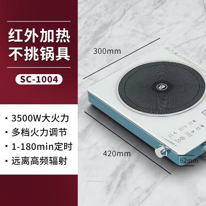New arrival: smart electric ceramic cooktop - 3500w high power, perfect for stir-frying, new home use, universal compatibility, multi-functional induction cooker