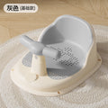 Kids bath stool baby bath handy gadget baby bath chair temperature sensing bath rack toddler can sit and lie down stool learning chair