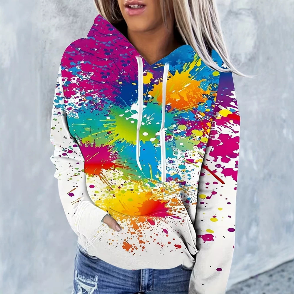 hot-selling women's hoodies, new casual loose long-sleeved hooded sweatshirts, dropshipping available