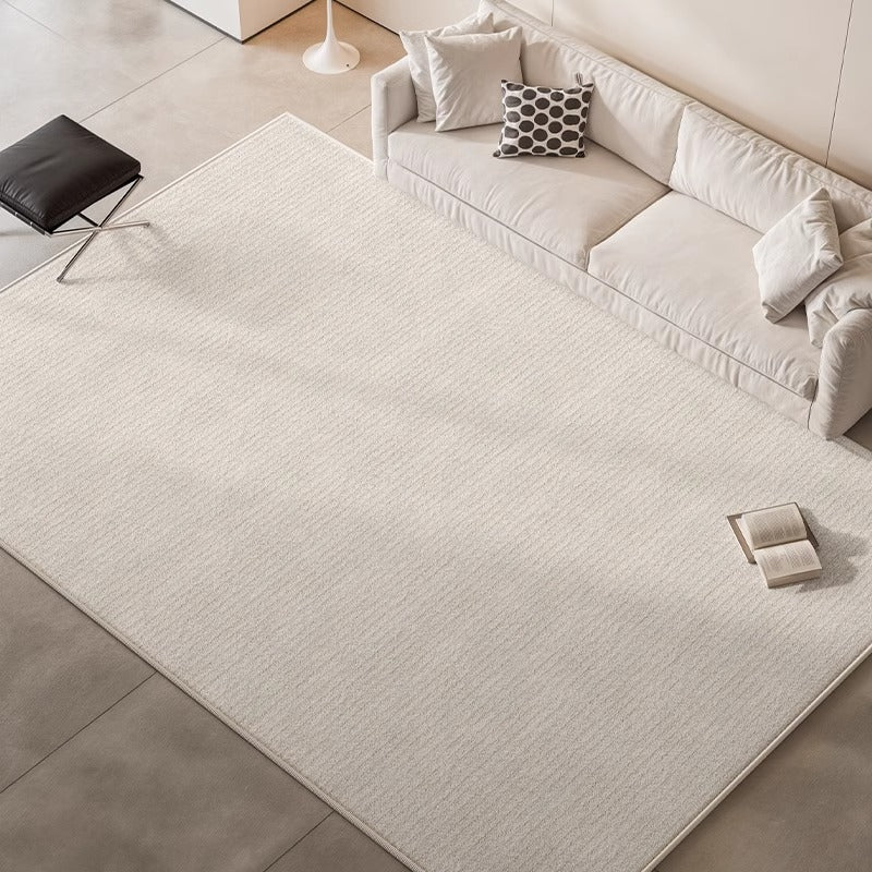 Carpet living room  new cream style no-wash and wipeable light luxury high-end sofa coffee table blanket thickened room floor mat