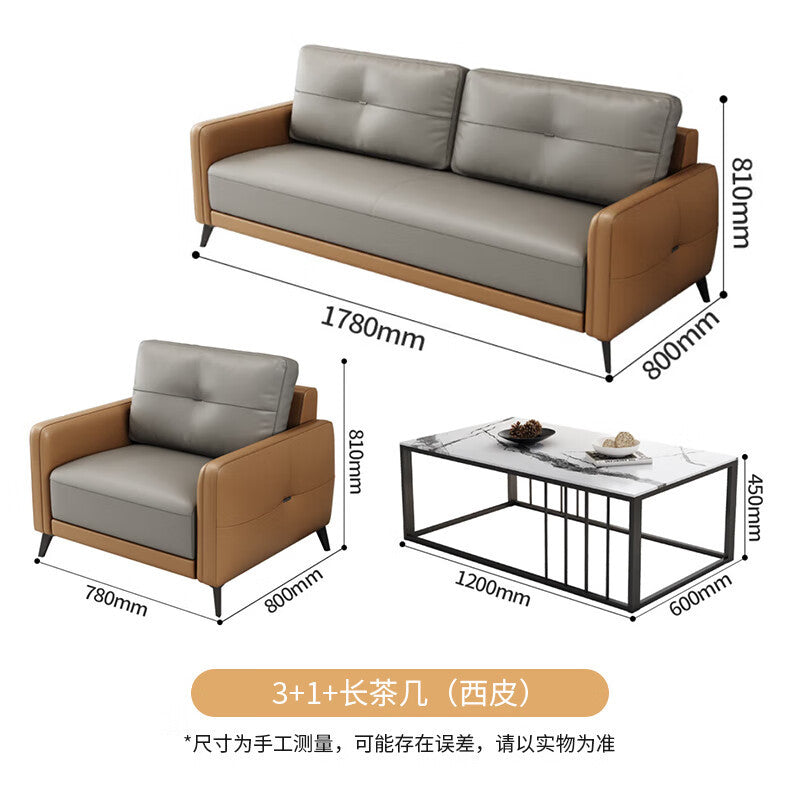 Saint li office sofa coffee table rest area vip reception meeting training business leisure area sofa