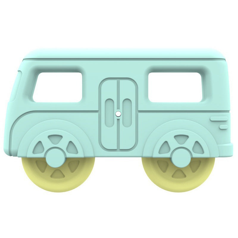 Cross-border  export newborn baby rattle soothing toy 0-1 year old tooth grinding stick boiled tooth glue manufacturer