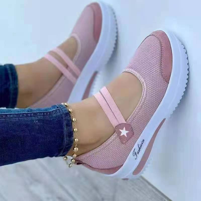 High-quality  summer new arrival: plus-size european and american style low-top flat round-toe casual shoes