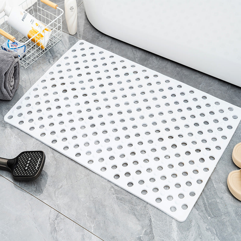 Square non-slip mat, bathroom mat, bath anti-drop and environmentally friendly household shower room, suction cup, floor mat, bathroom massage foot mat