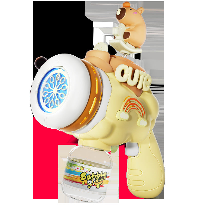 Children's bubble gun toy internet celebrity same style kapie fully automatic electric douyin bala creative bubble machine birthday gift