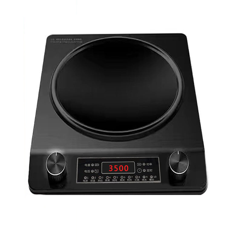 Complete induction cooker set with pot, household high-power induction cooker, cooking electric ceramic stove, concave concave stove, cross-border american standard