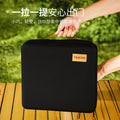 Outdoor camping portable pour-over coffee set, hand grinder coffee set with storage box, pour-over coffee pot combo - cross-border e-commerce