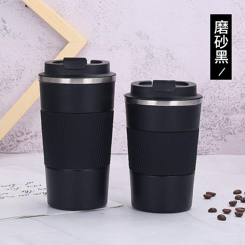 New 304 stainless steel coffee mug - portable, office desk thermos, outdoor travel tumbler, car cup - wholesale