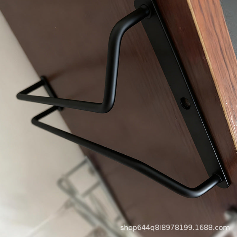 Red wine glass rack upside down rack iron wine glass rack hanging wine glass rack hanging red wine rack high feet wholesale export