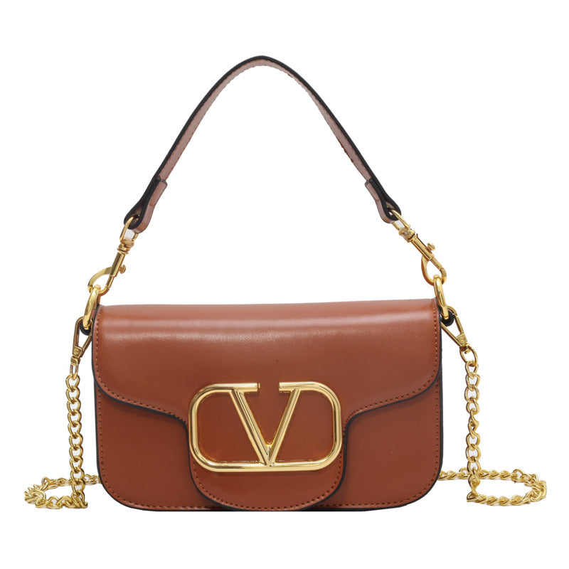 Zhao lusi's same style bag for women new arrival 2024 small square bag net cross-border crossbody women's letter crossbody bag