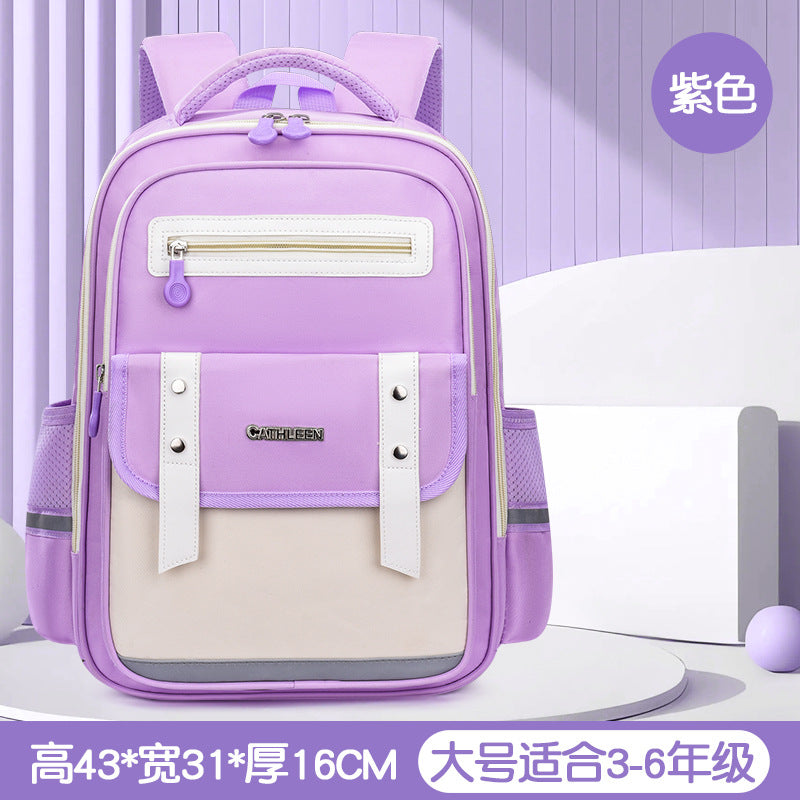 New cloud schoolbag 1-3-6 grade primary school students schoolbag boys and girls reduce the burden of children large capacity backpack