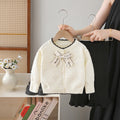 Girls' knitted sweater and pants set - new autumn  collection - sweet two-piece outfit for little girls