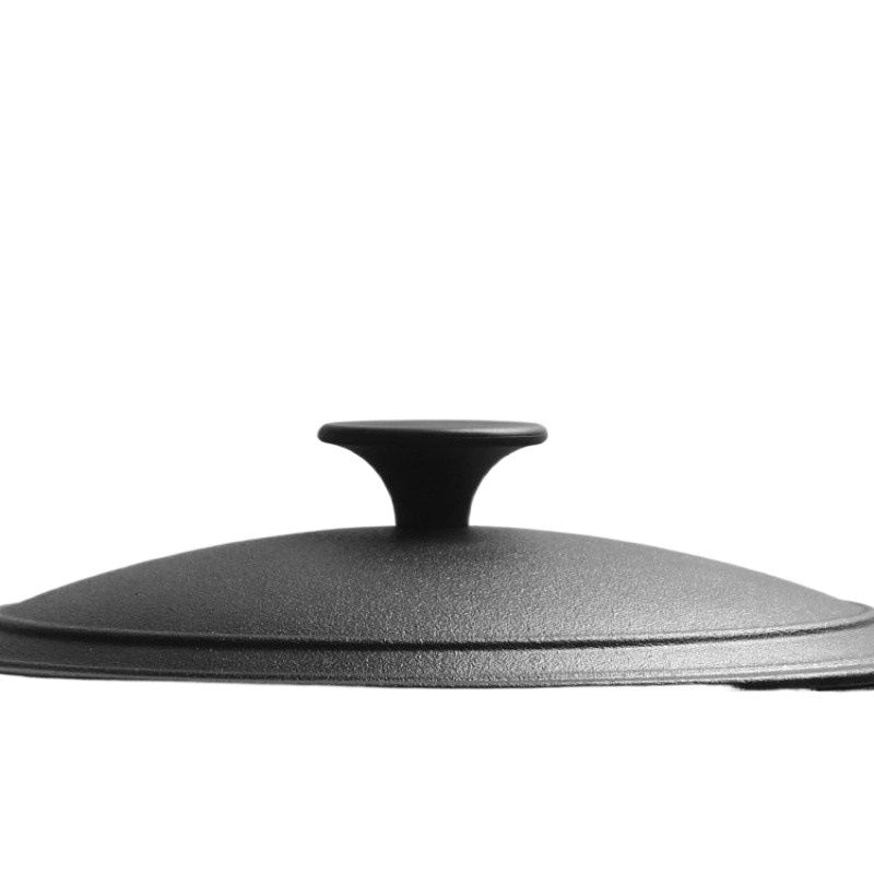 Cast iron stew pot Thickened iron pot for soup, uncoated pot, induction cooker Universal binaural stew pot Non-stick pot Free shipping