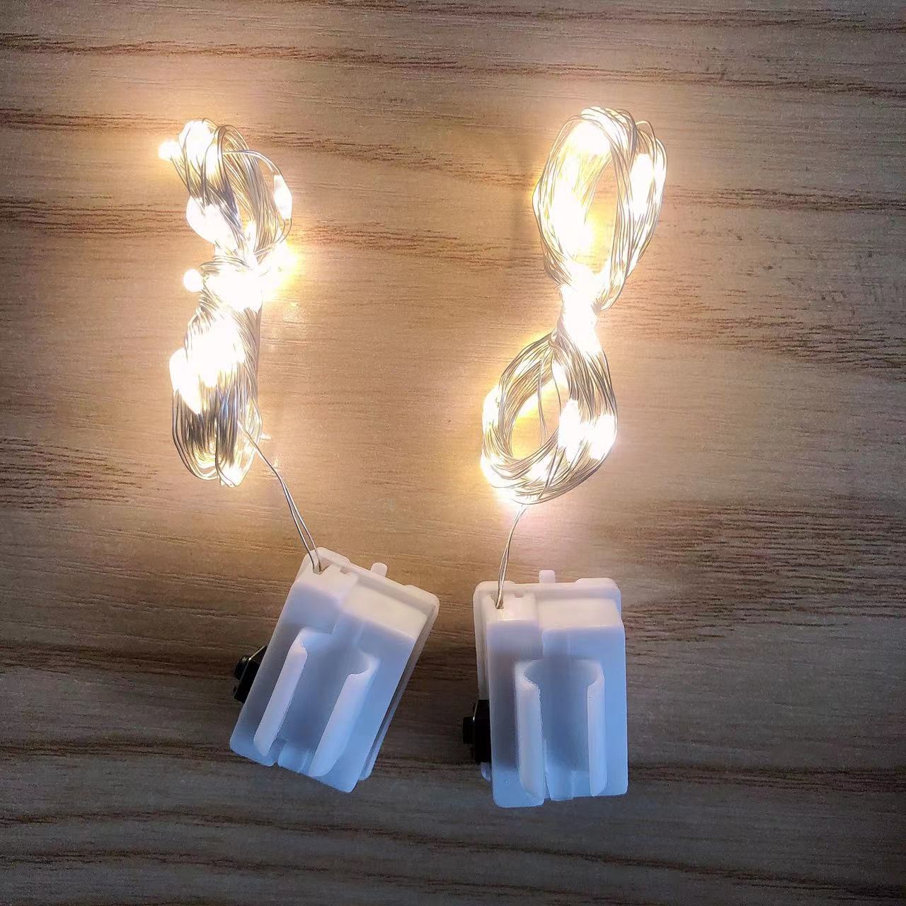 Buckle Bobo ball light string LDE luminous flash line with stars small lights decorative buckle stall night market flash