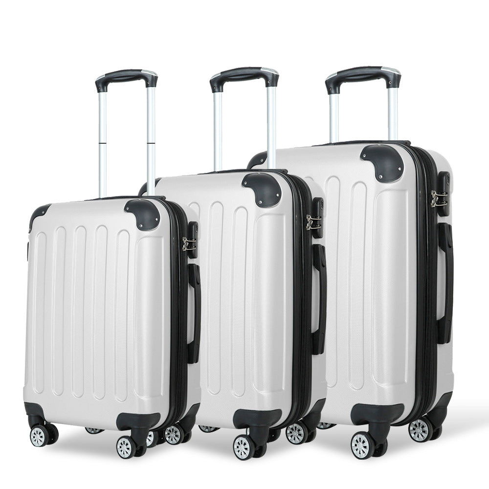 Cross-border trolley case Universal wheel Women's suitcase Men's and women's boarding travel suitcase Password box 24 inches Strong and durable