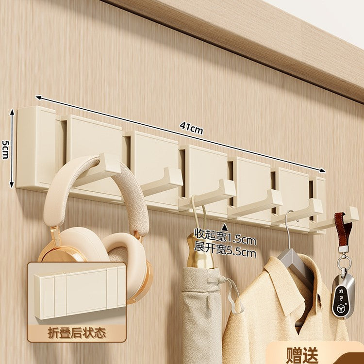 Invisible hook entryway no-drill over-the-door clothes hanger wall-mounted entryway coat hook - premium quality