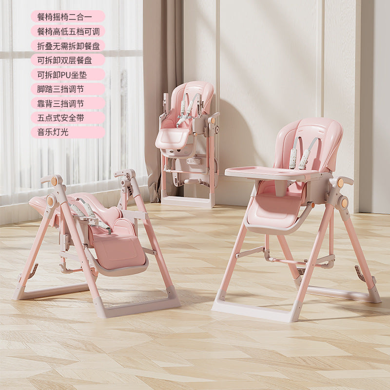 Baby Portable Multifunctional Chair Foldable Household Baby Dining Chair Baby Dining Table Chair Children's Dining Seat Free Shipping