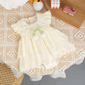 Newborn summer outfit: stylish and trendy romper dress for baby girls