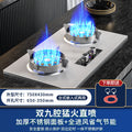 Flagship model enhanced double nine guns direct injection fire + intelligent timing + stainless steel integrated stove rack