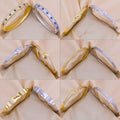 Hand jewelry for women, niche design, hot-selling bracelets, high-end minimalist inlaid versatile elegant bangles, new design jewelry