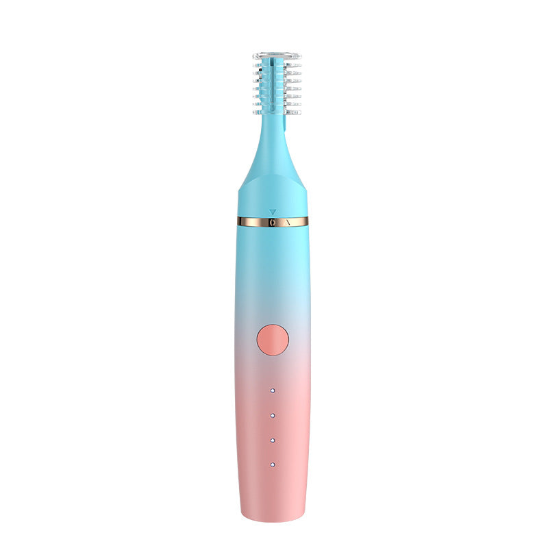 Electric eyebrow trimmer, women's shaving and hair removal device, multi-functional three-in-one rechargeable mini portable automatic eyebrow shaving razor
