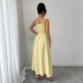 summer european and american cross-border beach french vacation style camisole dress