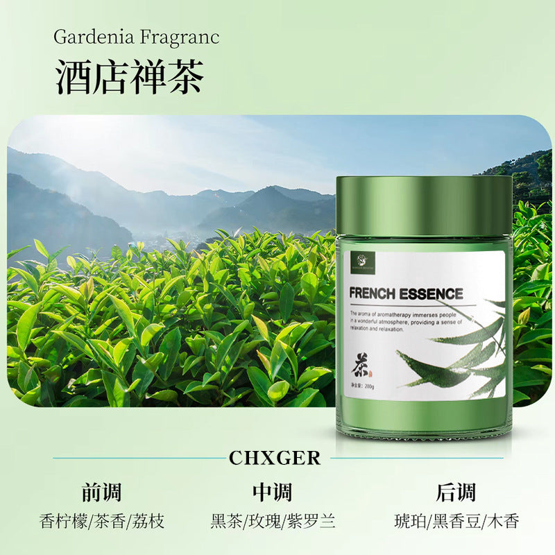 Jasmine tea car air freshener 2026 new solid perfume bar - men's scent, long-lasting, light fragrance for car use