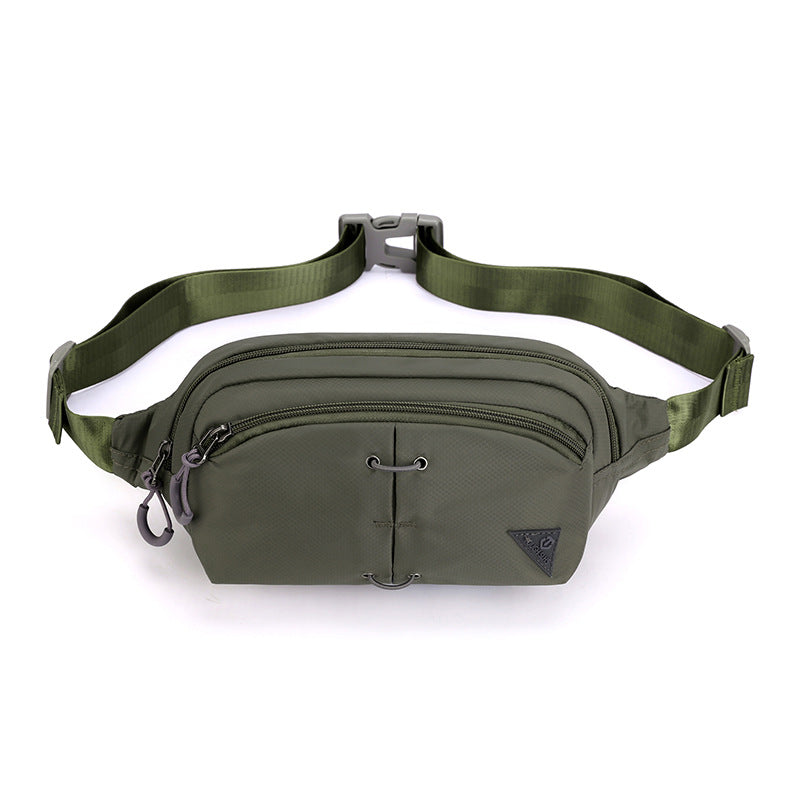 Cross-border new outdoor sports fanny pack waterproof breast bag messenger bag fitness running mobile phone storage bag cycling fanny pack